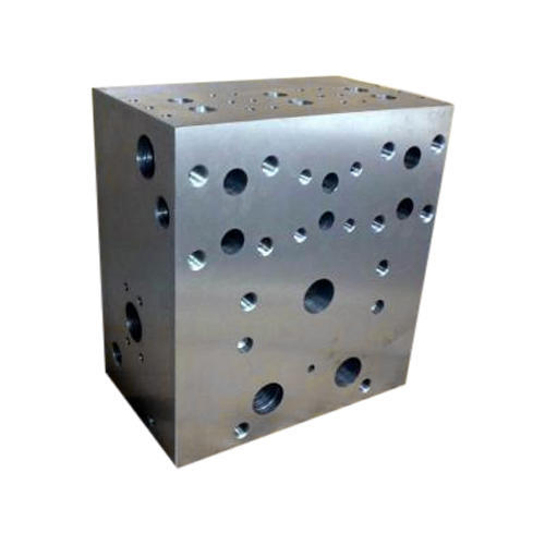 Precision CNC Machined Forged Steel Valve Manifold